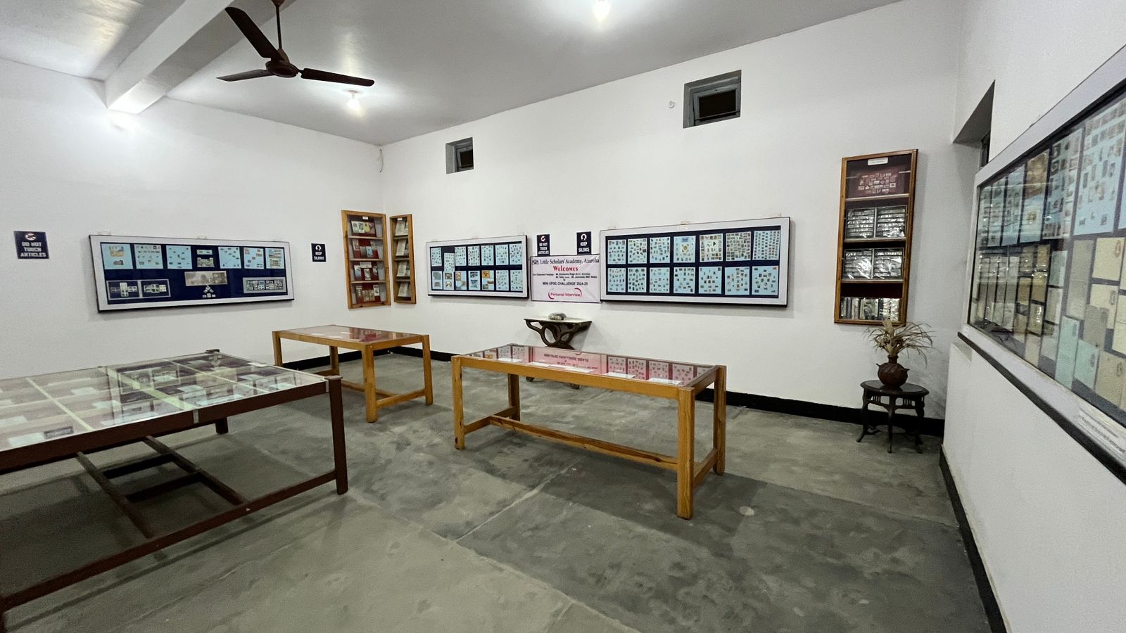 A Philatelic Museum (Connecting chords to the history)